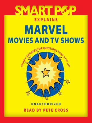 cover image of Smart Pop Explains Marvel Movies and TV Shows